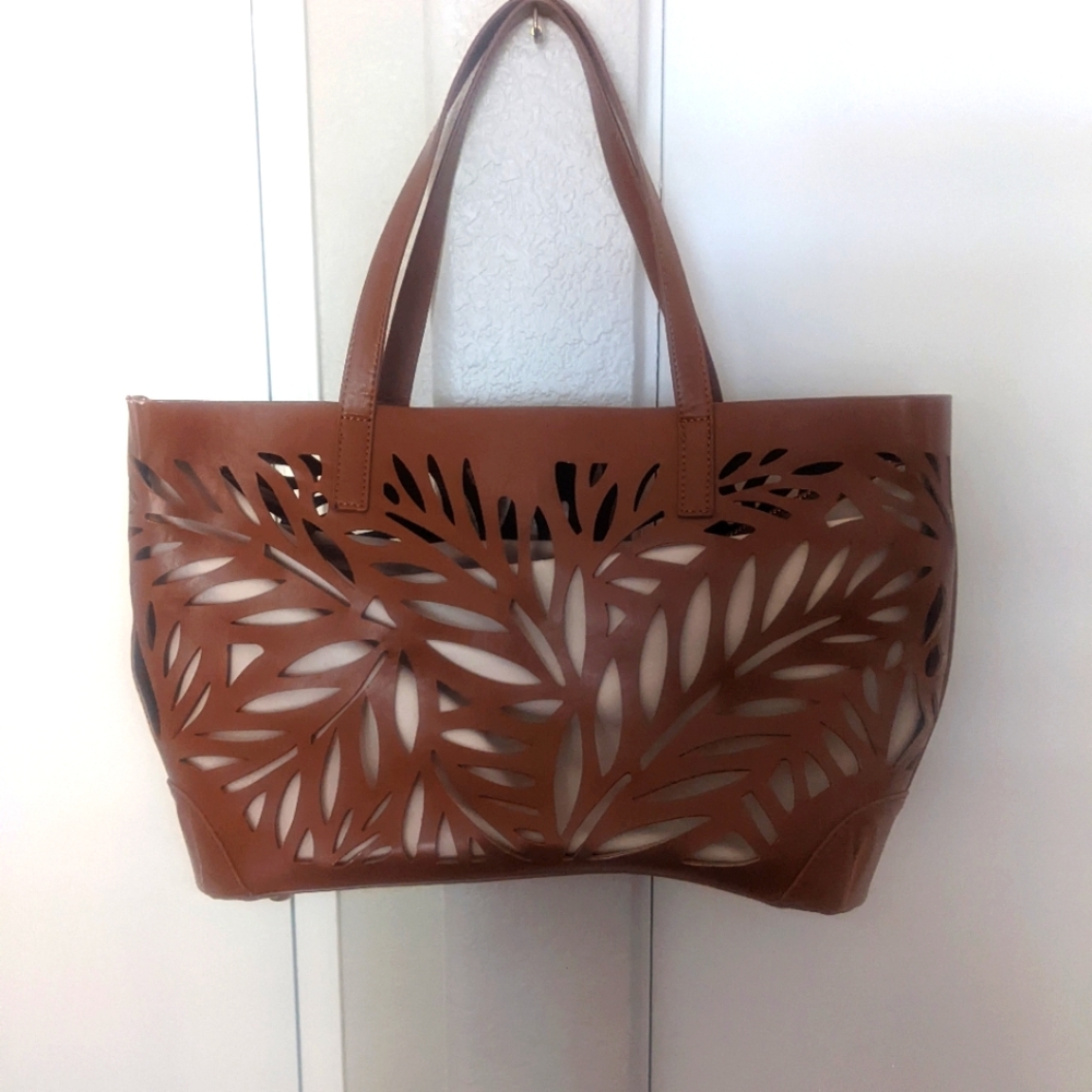 Faux leather summer purse